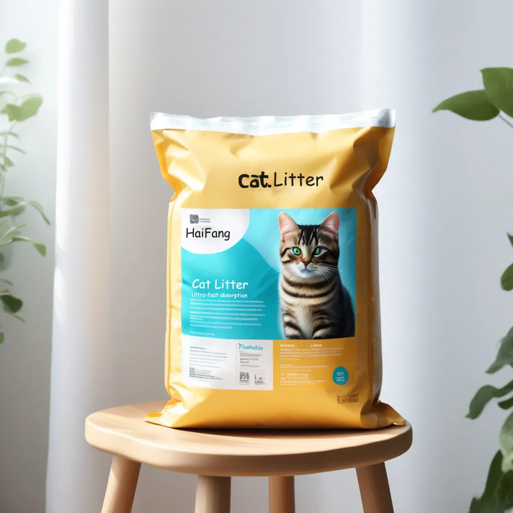 Factory Fabricado En China Pet Sand Eco-Friendly Clumping Odor Control Biodegradable Sustainable Nala Health Monitoring Tofu Cat Litter