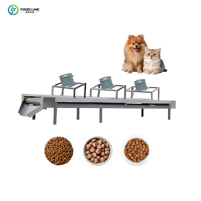 High-Efficiency Dry Wet Dual-Use Dog Cat Bird Pet Food Making Machine