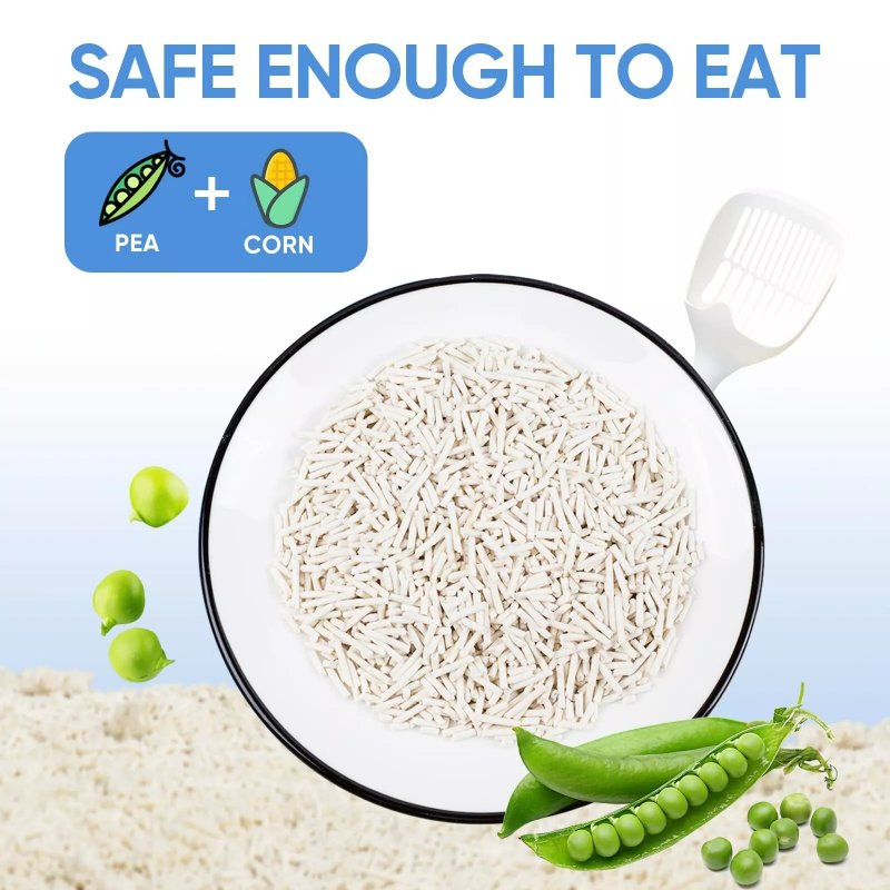 Quality Pet Products Sustainable Tofu Cat Litter Highly Absorption Biodegradable Pet Accessories