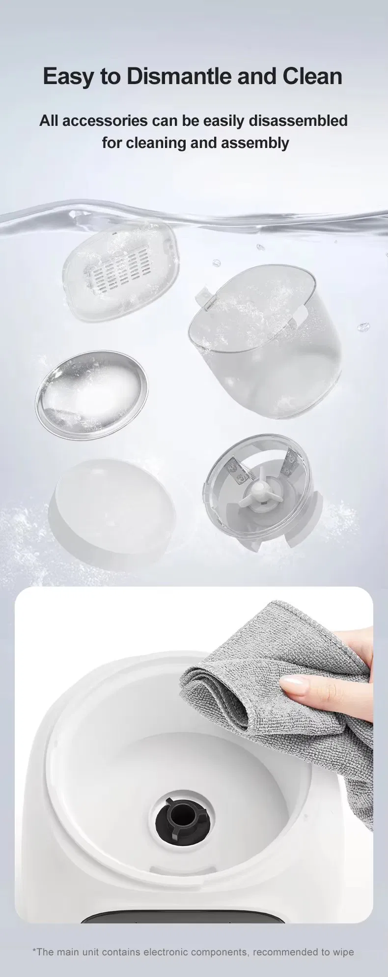 Smart Feeding Safe Materials Smart Pet Feeder for Portion Control