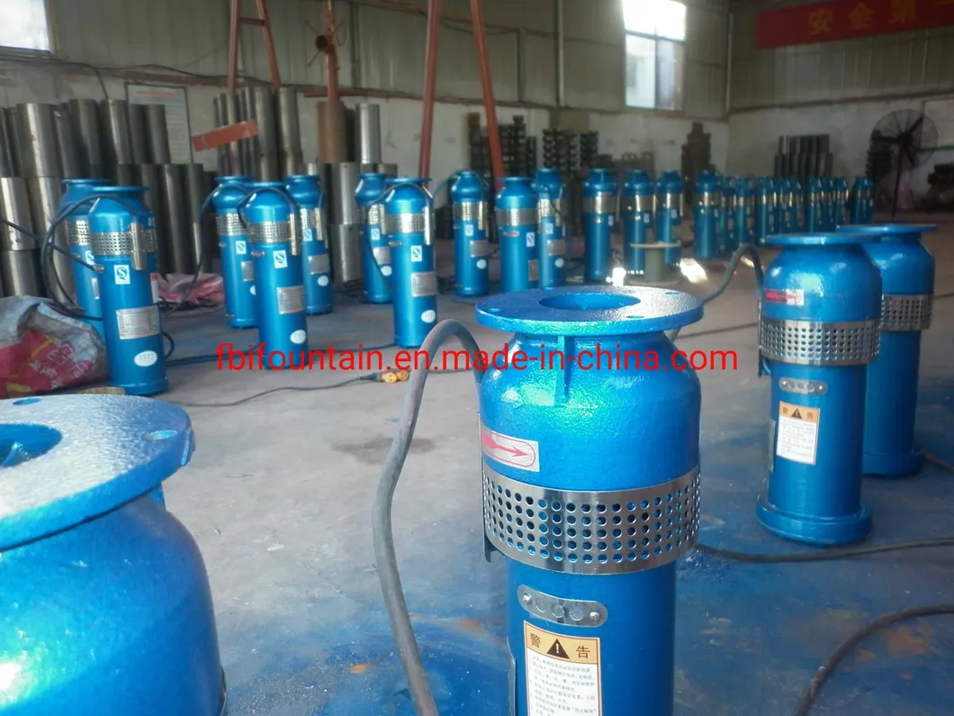 Underwater fountain pumps