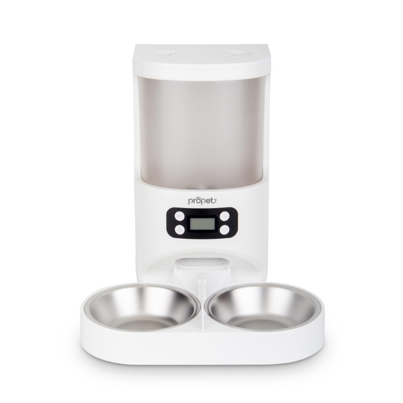 Smart Grain Language Recording Pet Feeder for Easy Animal Care