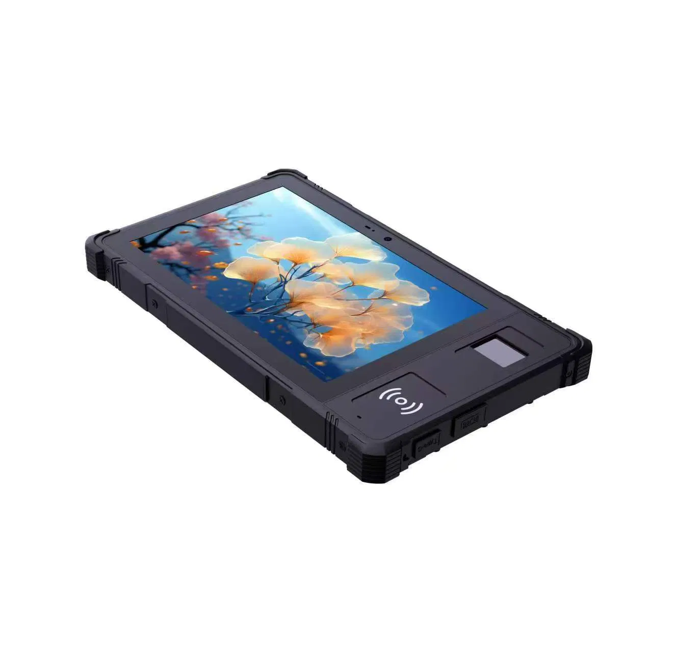 8 Inch HD Display 8GB+256GB Android 13 Fap30 Fingerprint Biometric NFC Module Rugged Industrial Tablet