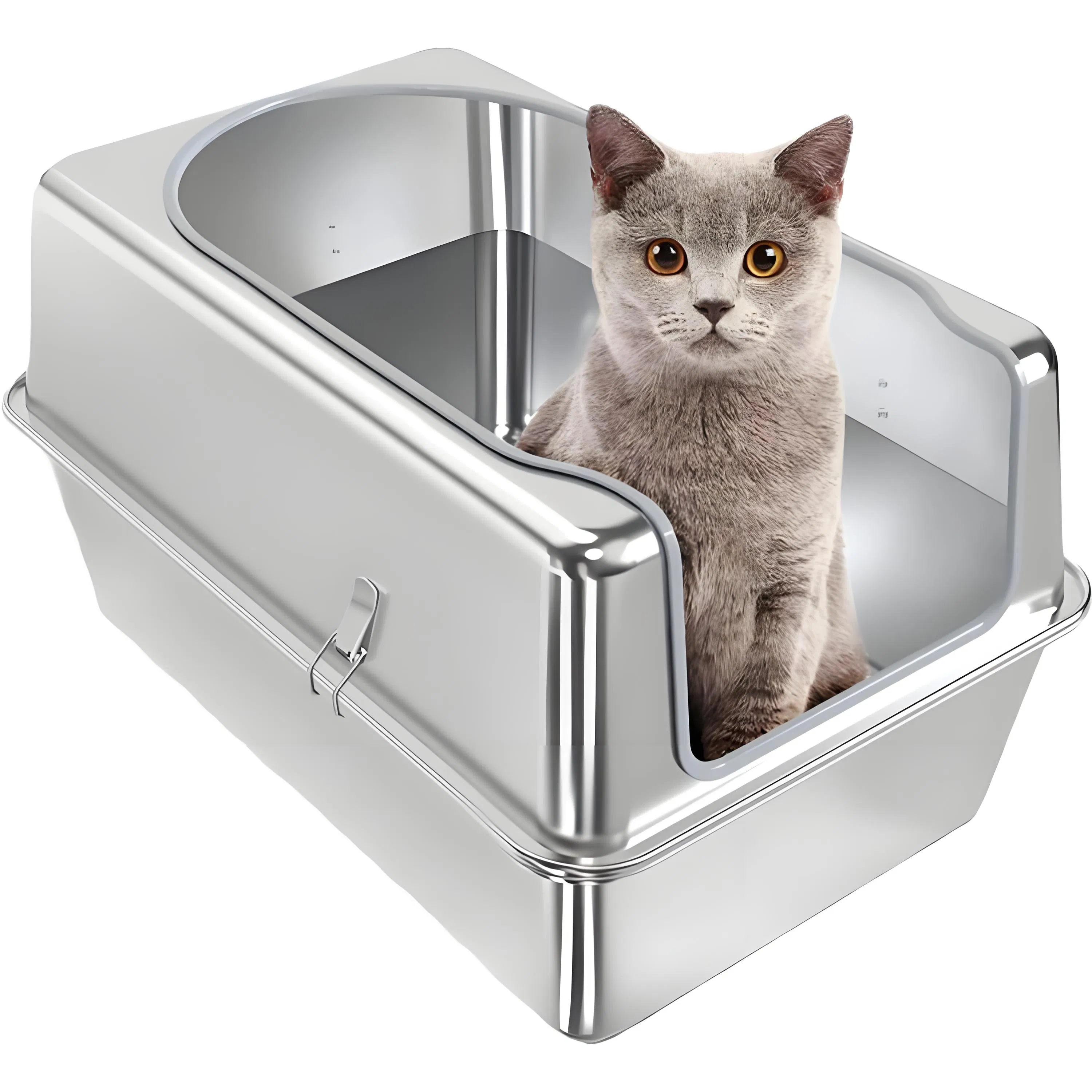 Multicats Easy Cleaning Box for Your Cat's Toilet Needs