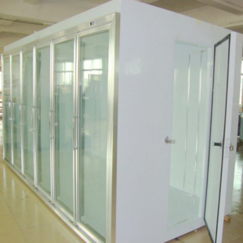 Display Cold Storage for Milk and Juice