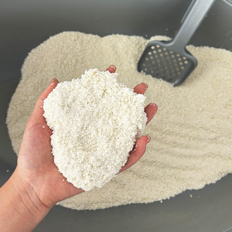 Factory Wholesale Biodegradable Natural Plant-Based Cat Litter Mixed Cassava Cat Litter