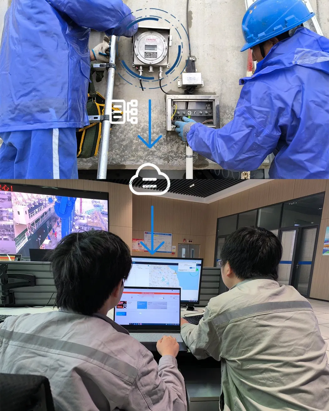 Oil and Petrochemical Grounding Monitoring System Solutions Earth Resistance Tester (Explosion Proof, Online Platform)