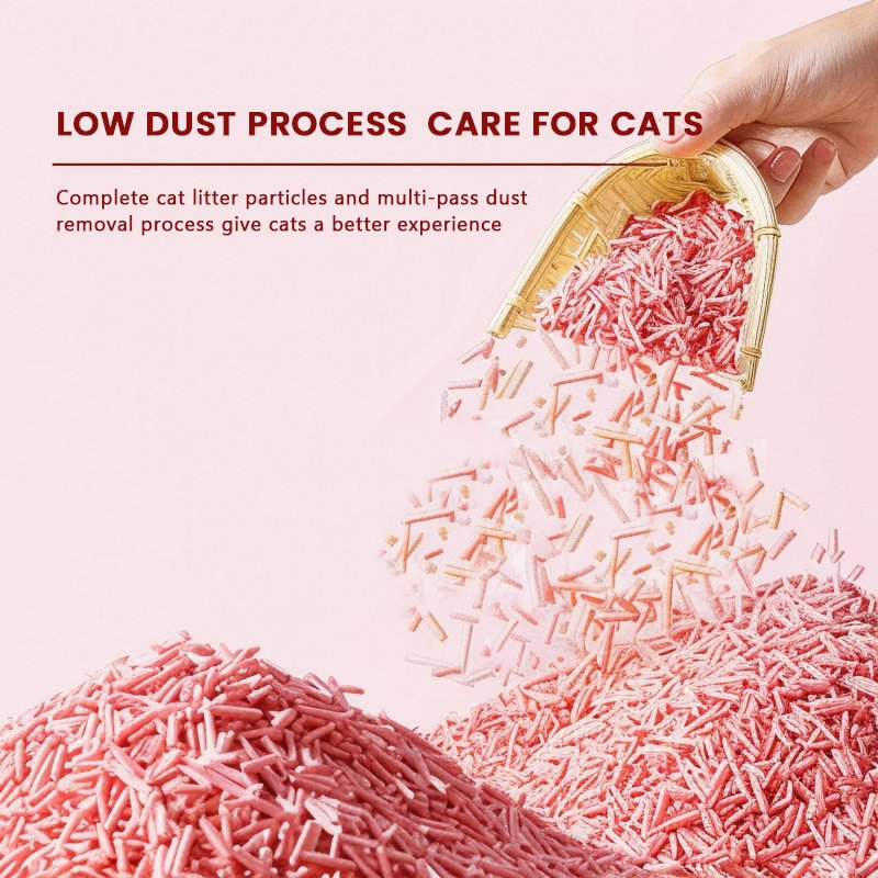 Lightweight Dust Free Tofu Cat Litter for a Healthier Environment with Superior Absorption and Powerful Odor Control That Keeps Your Home Fresh and Clean