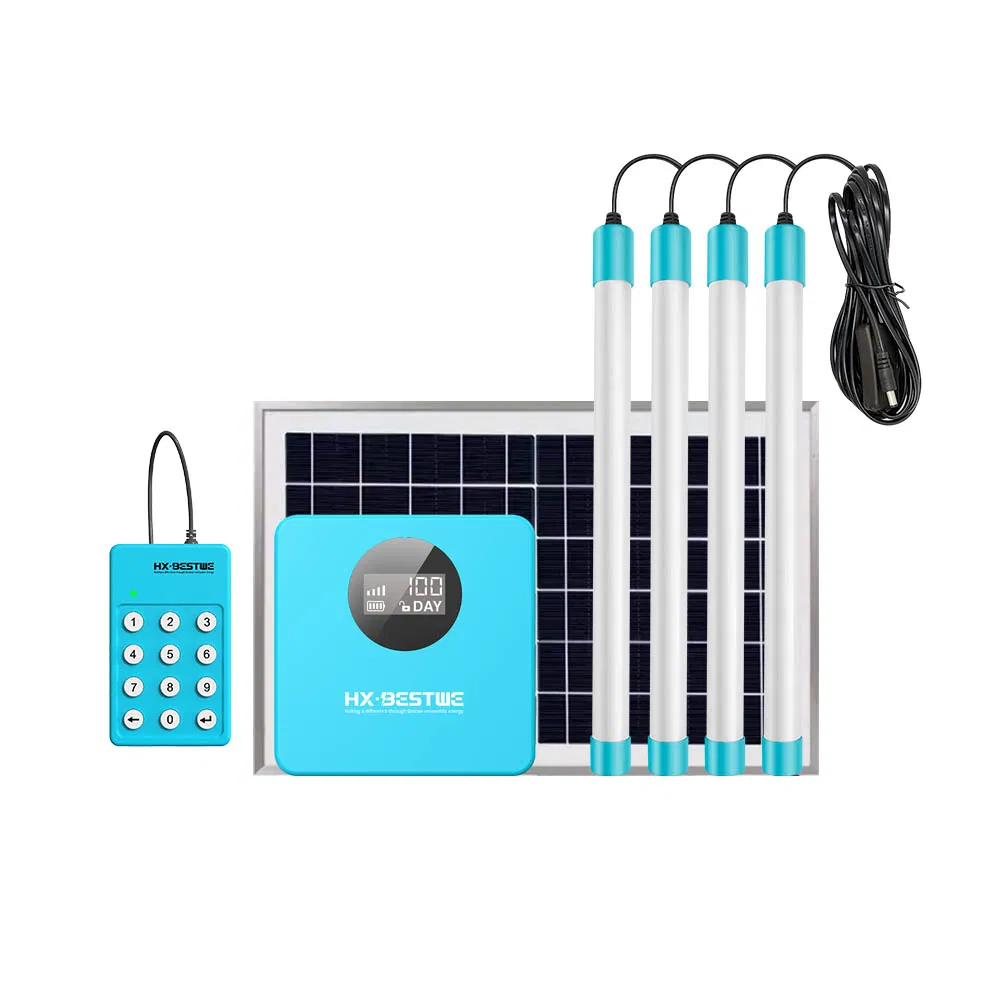 OEM Mini Solar Home System off Grid Solar Power System Home Africa All One Offline Solar Direct Drive Freezer Enable with Paygo
