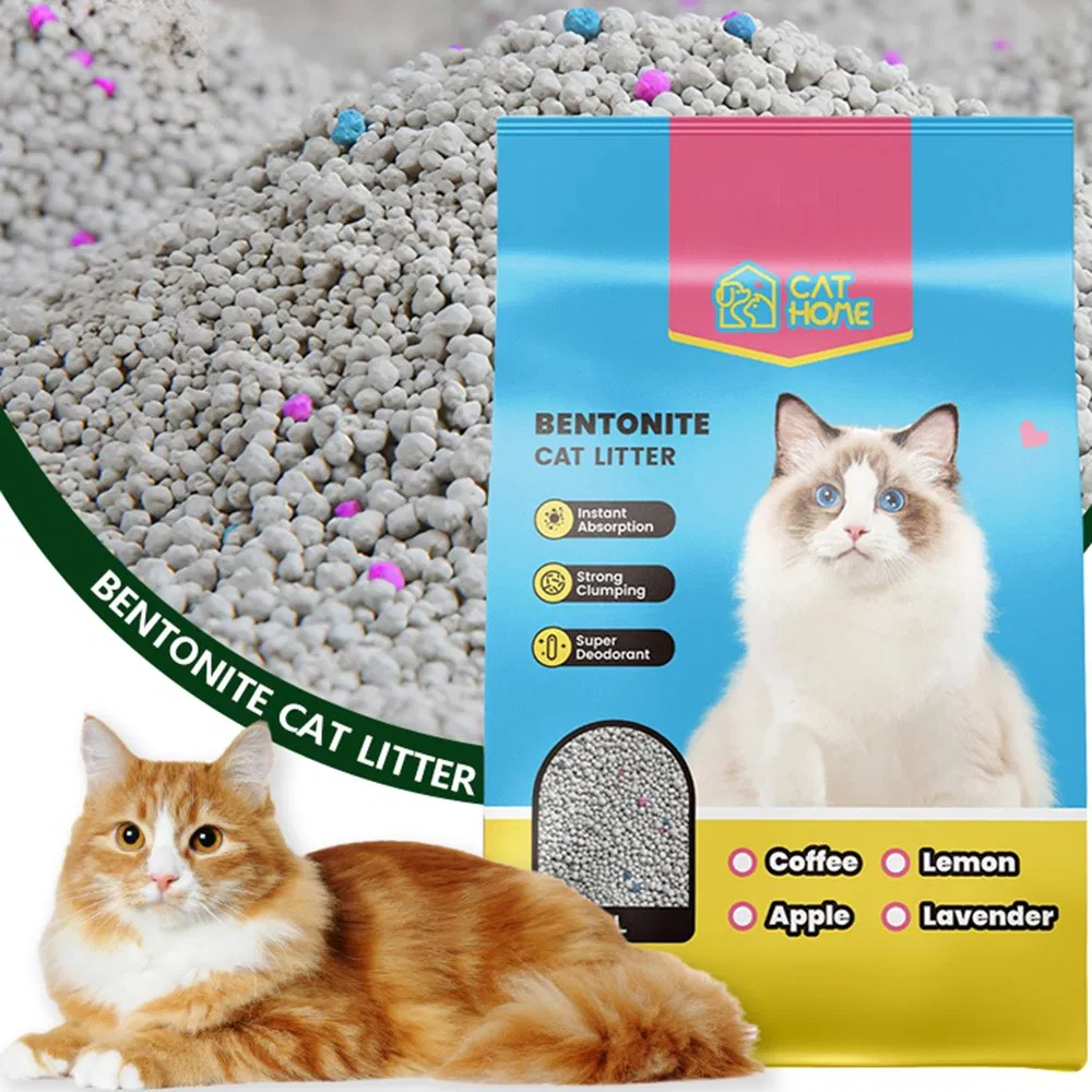 OEM Designs &amp; Free Branding Service Quick-Dry Anti-Bacterial Bentonite Cat Litter
