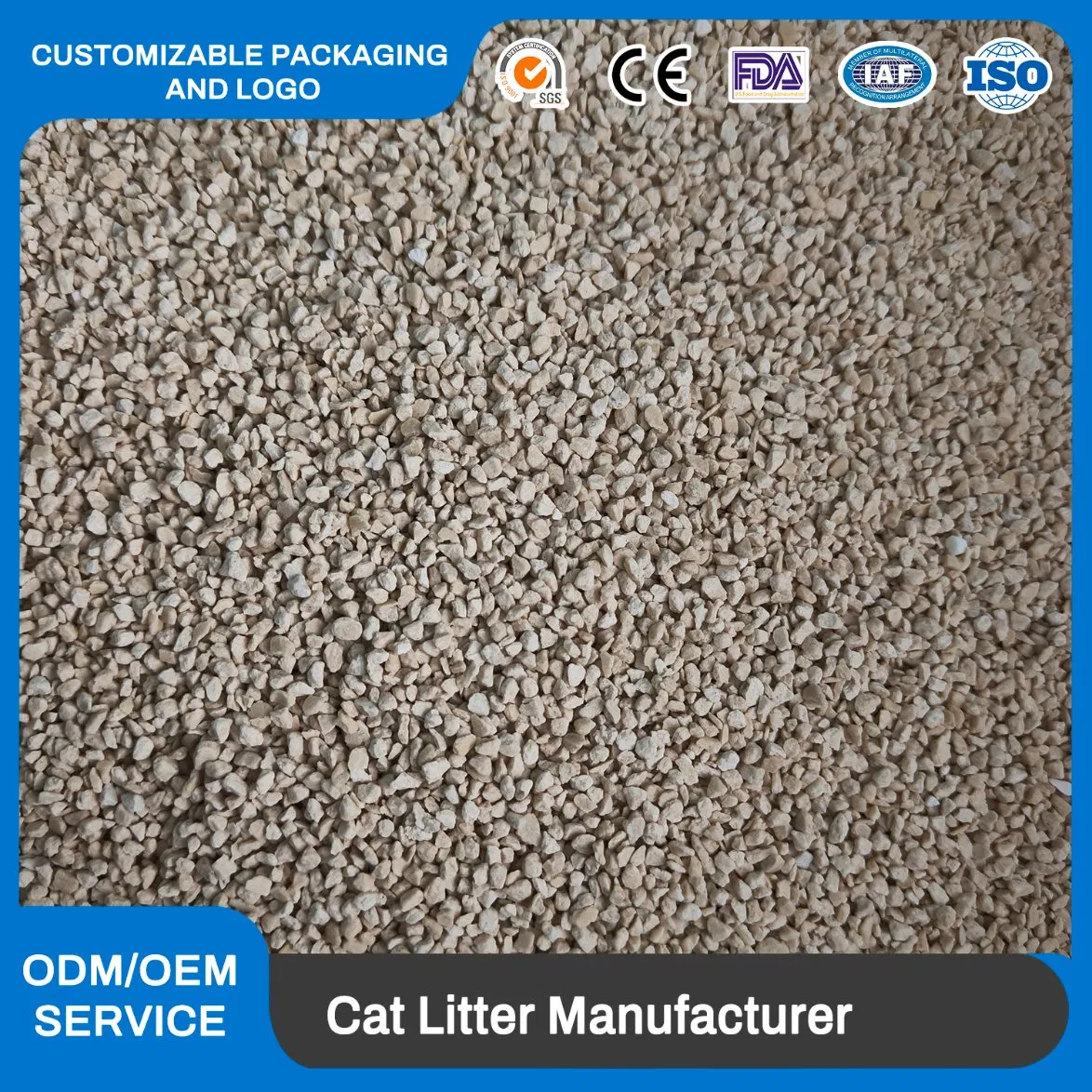 Factory Wholesaler OEM/ODM High Quality Cat Litter Natural Plant-Based Odorless Low Dust Craft Cassava Cat Litter