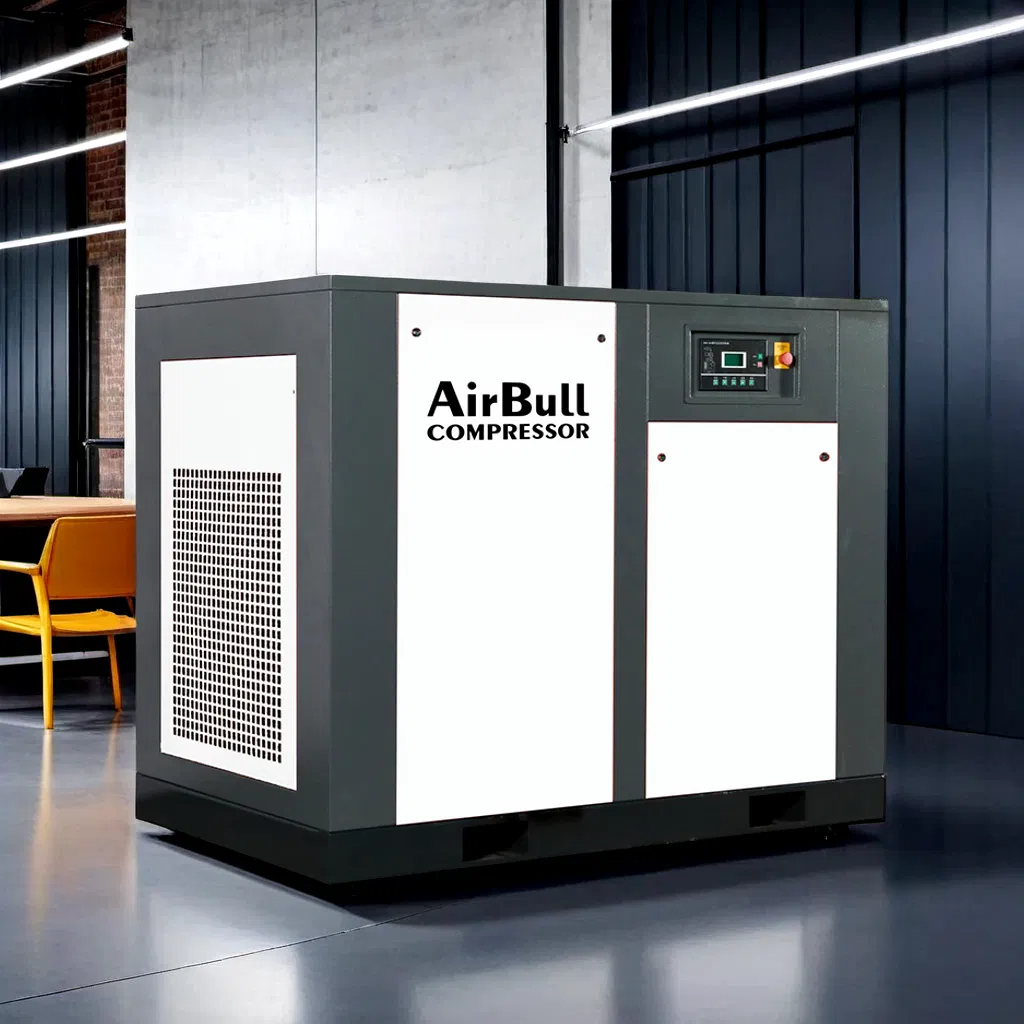 Industrial Variable Frequency Screw Air Compressor with Remote Monitoring