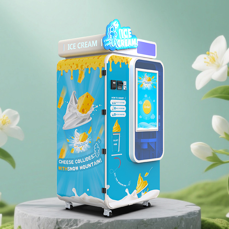Energy-Efficient Automatic Soft Serve Machine with Intelligent Standby for 24-Hour Convenience Stores