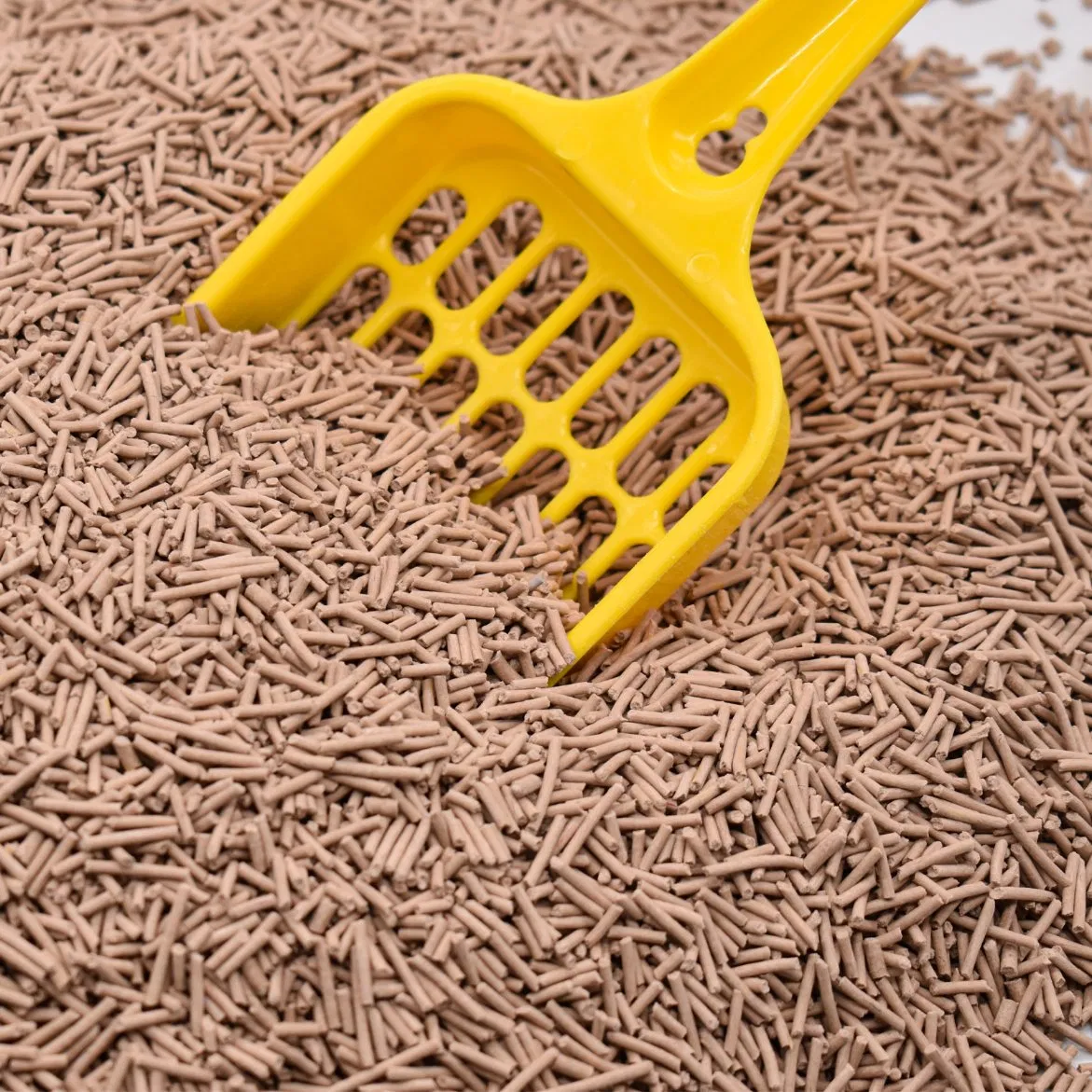 100% Natural Materials Dust Free Fast Clumping Tofu Cat Litter with Coffee Odor