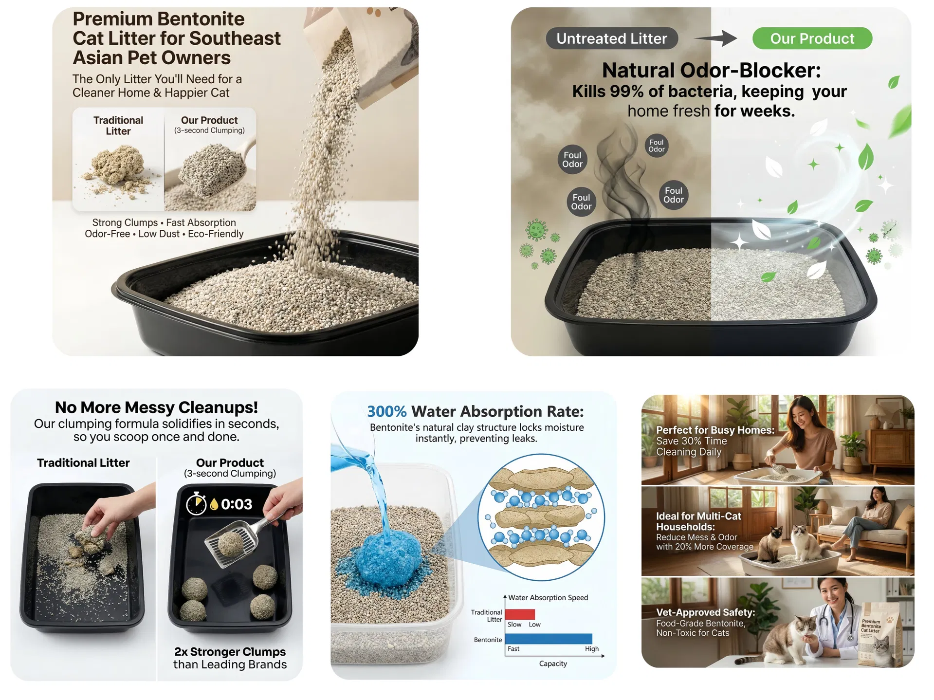 Cat Litter Features