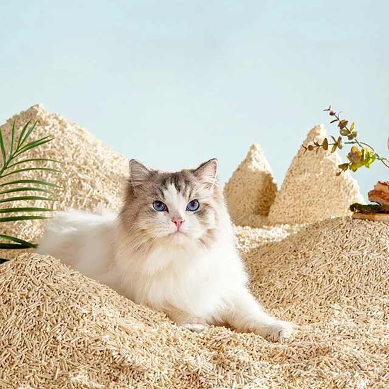 Quality Pet Products Sustainable Tofu Cat Litter Highly Absorption Biodegradable Pet Accessories