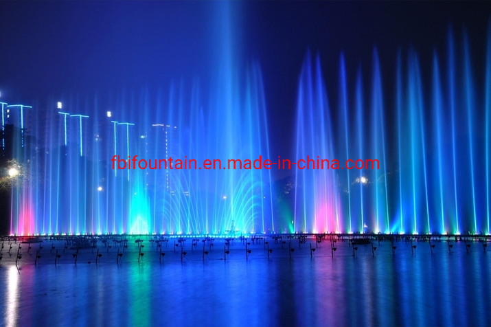 3D Digital Moving Outdoor High Tech China Music Fountain