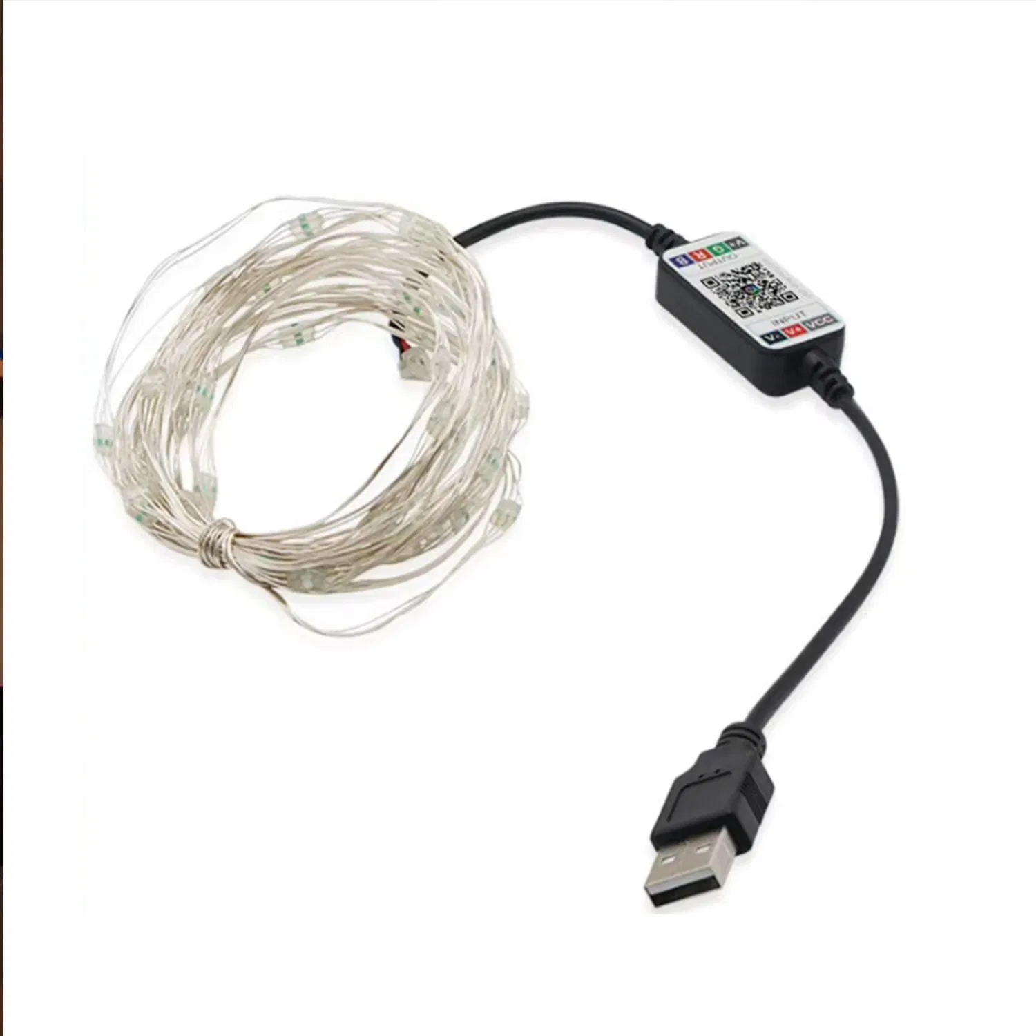 Christmas Lights RGB USB LED String Light Waterproof Decorations with APP Control