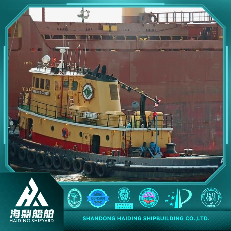 Safe and Reliable Dredger Towing Operation Tugboat with Dual-Power Redundancy