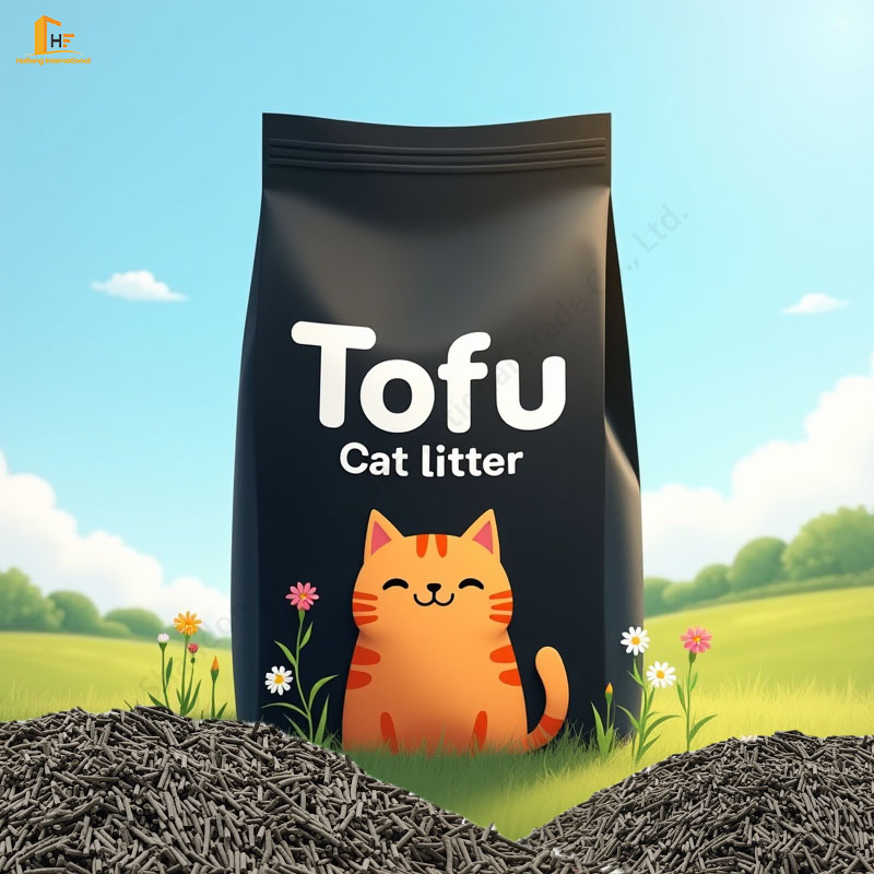 Pet Supplies The Ultimate Natural Clumping Kitty Sand Eco-Conscious, Plant-Based &amp; Made From Renewable Soybean Fiber Tofu Cat Litter
