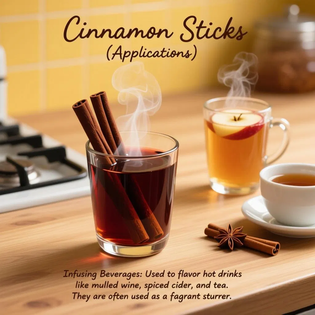 Natural Dried Cassia Guill Cinnamon Stick for Flavorful Meals