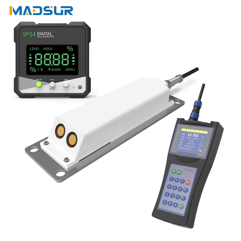 Portable Ultrasonic Doppler Flowmeter for Dam, Ditch, Pipe Water Monitoring