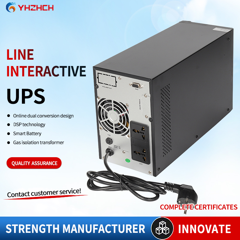 Yhzhch Offline Computer Home Nobreak Backup Mini Online 12V Reliable Stable UPS Power
