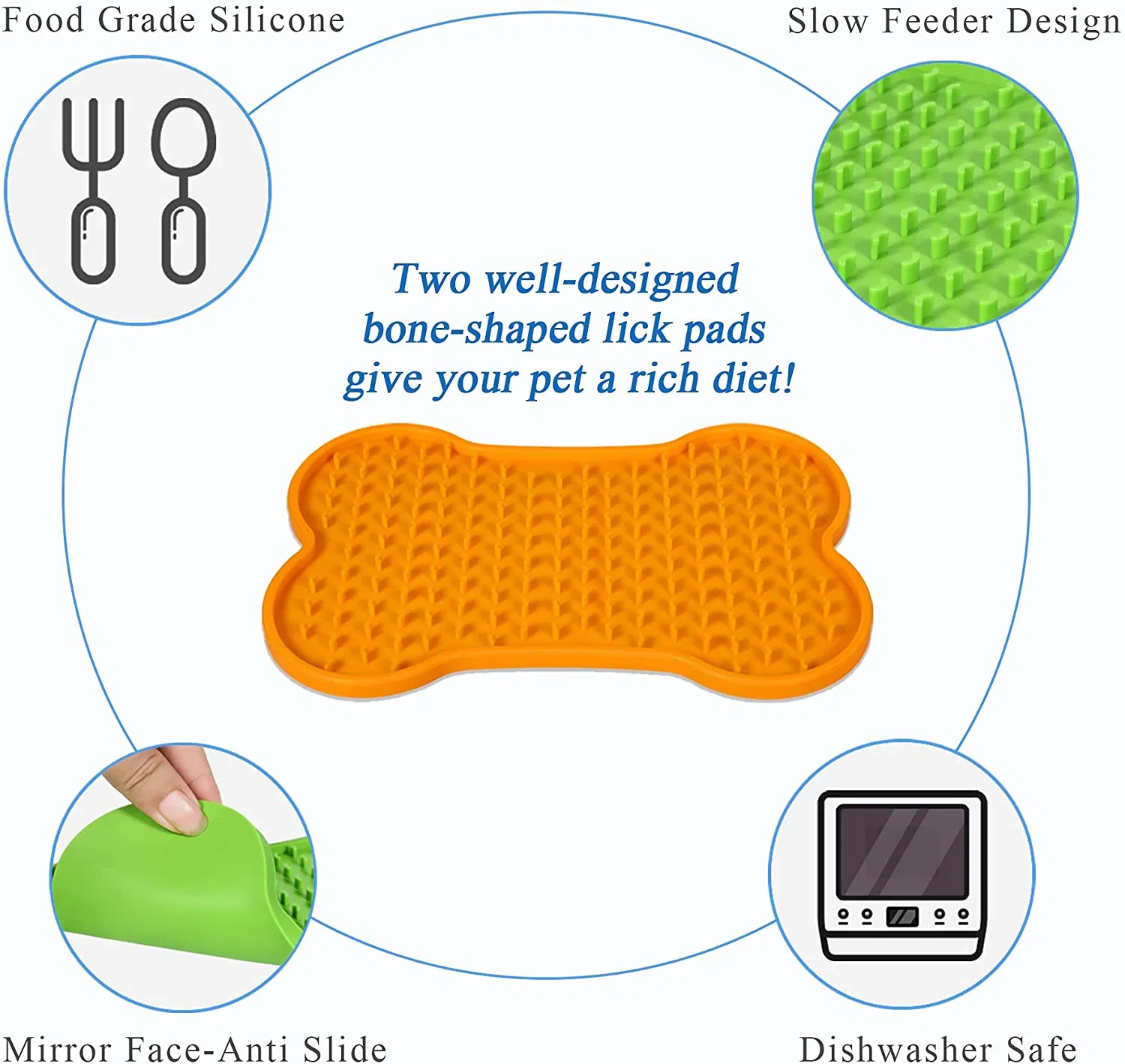 Dog Lick Pad Silicone Feeder