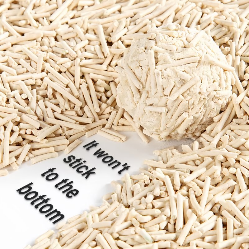 Natural Environmentally Friendly Tofu Cat Litter Dust-Free Hypoallergenic and Non-Irritating Absorbent and Strong Deodorizing Effect Cat Litter