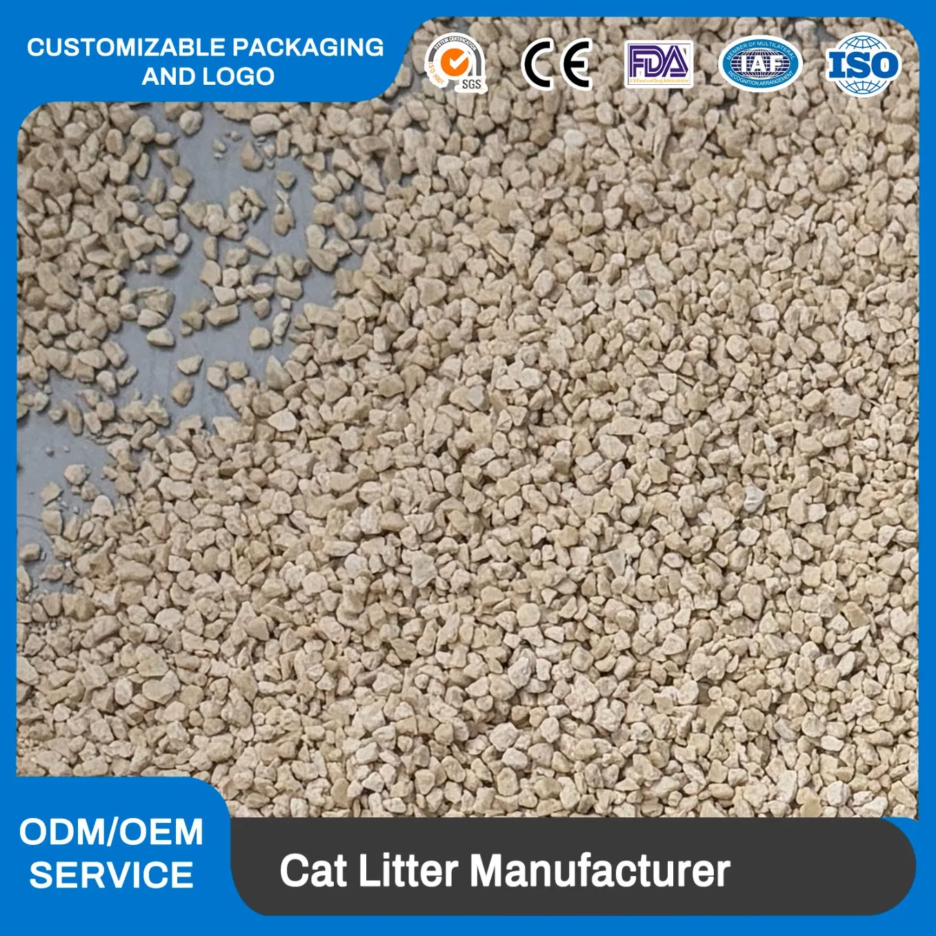 Dust Free Superior Odor Control Highly Absorbent Quick Clumping Eco Friendly Hypoallergenic Bamboo Cat Litter
