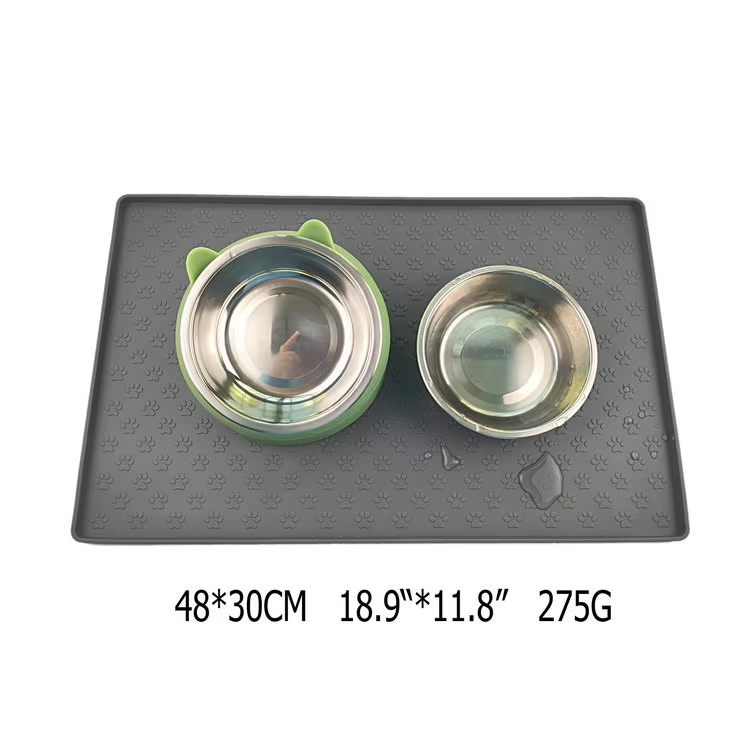 Eco-Life Silicone Pet Food Utensils Silicone Pet Placemat Feeding Anti-Spill Dog Food Pad Large Pads