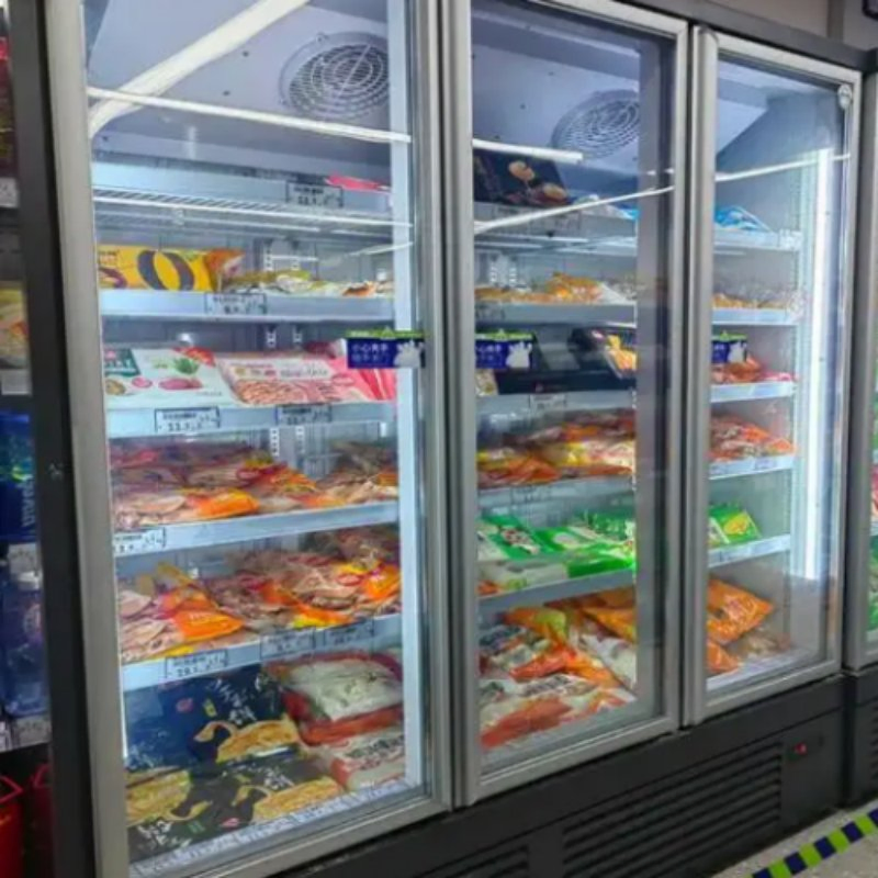 Commercial Glass Door Walk-in Cooler for Optimal Product Storage