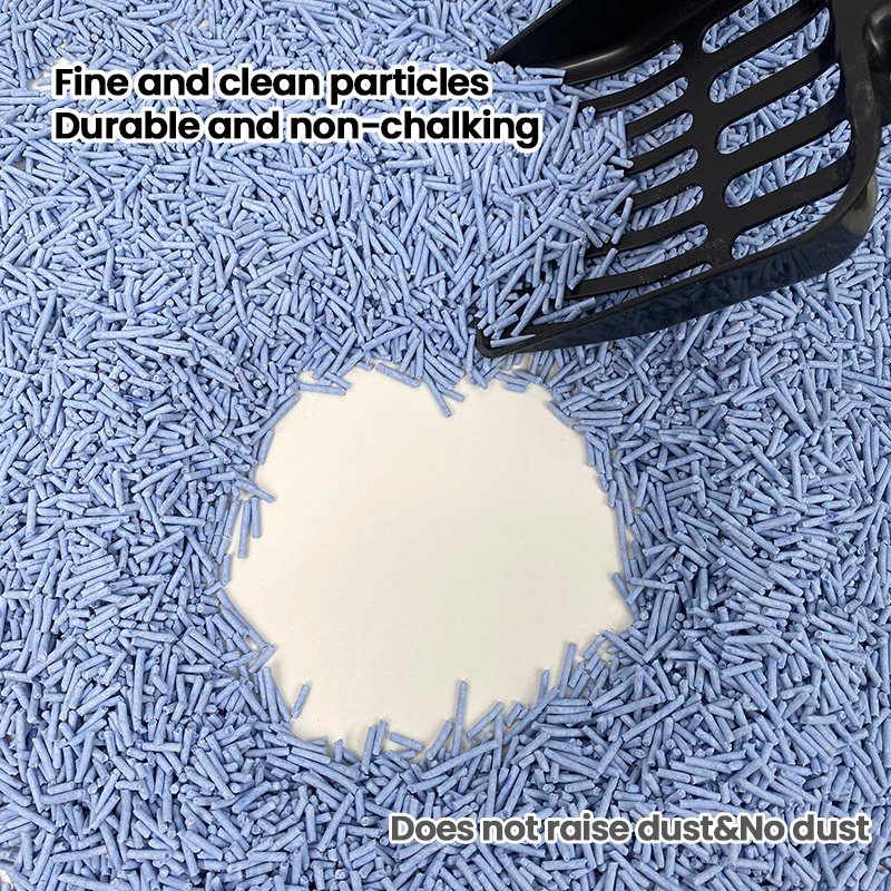 Eco Friendly Natural Litter with Odor Control and Quick Clumping Non Toxic Plant Based Comfortable and Safe 2.5kg 6L Tofu Cat Litter