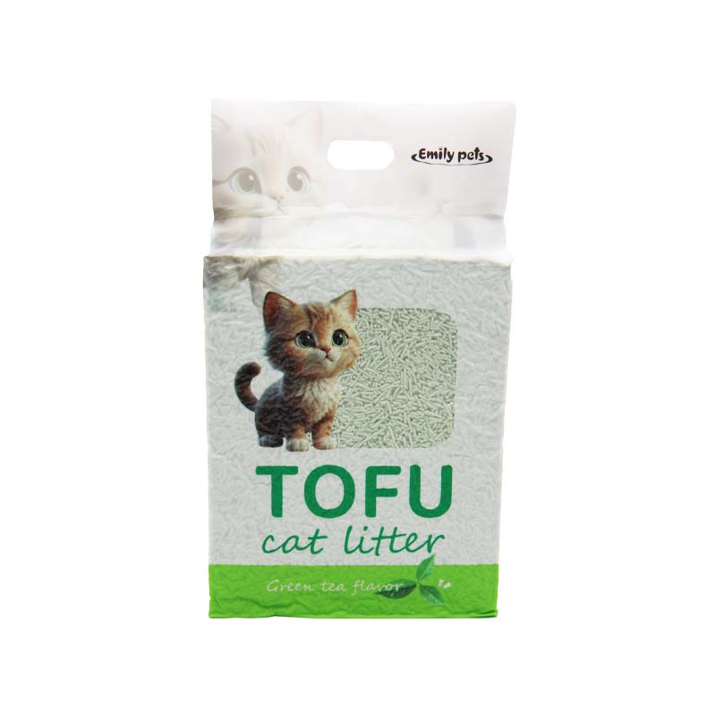 Tofu Water Soluble Tofu Cat Litter Ultra Deodorizing Clumping Toilet Flushable Cat Litter