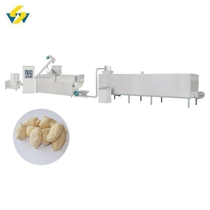 Soybean Meal Extruder Machine Foodstuff Processing Machinery Indian Food Machine