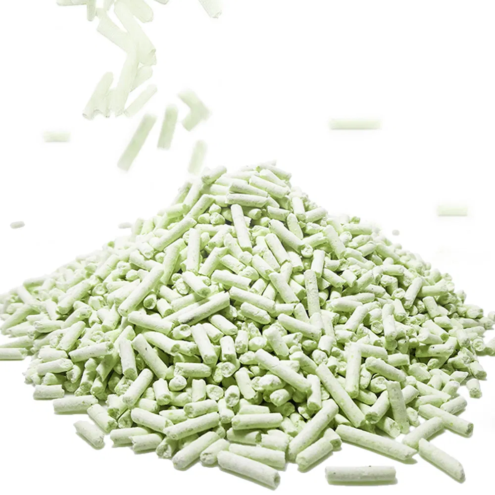 Pet Product Tofu Cat Litter Low Dust Deodorization Four Fragrances Antibacterial