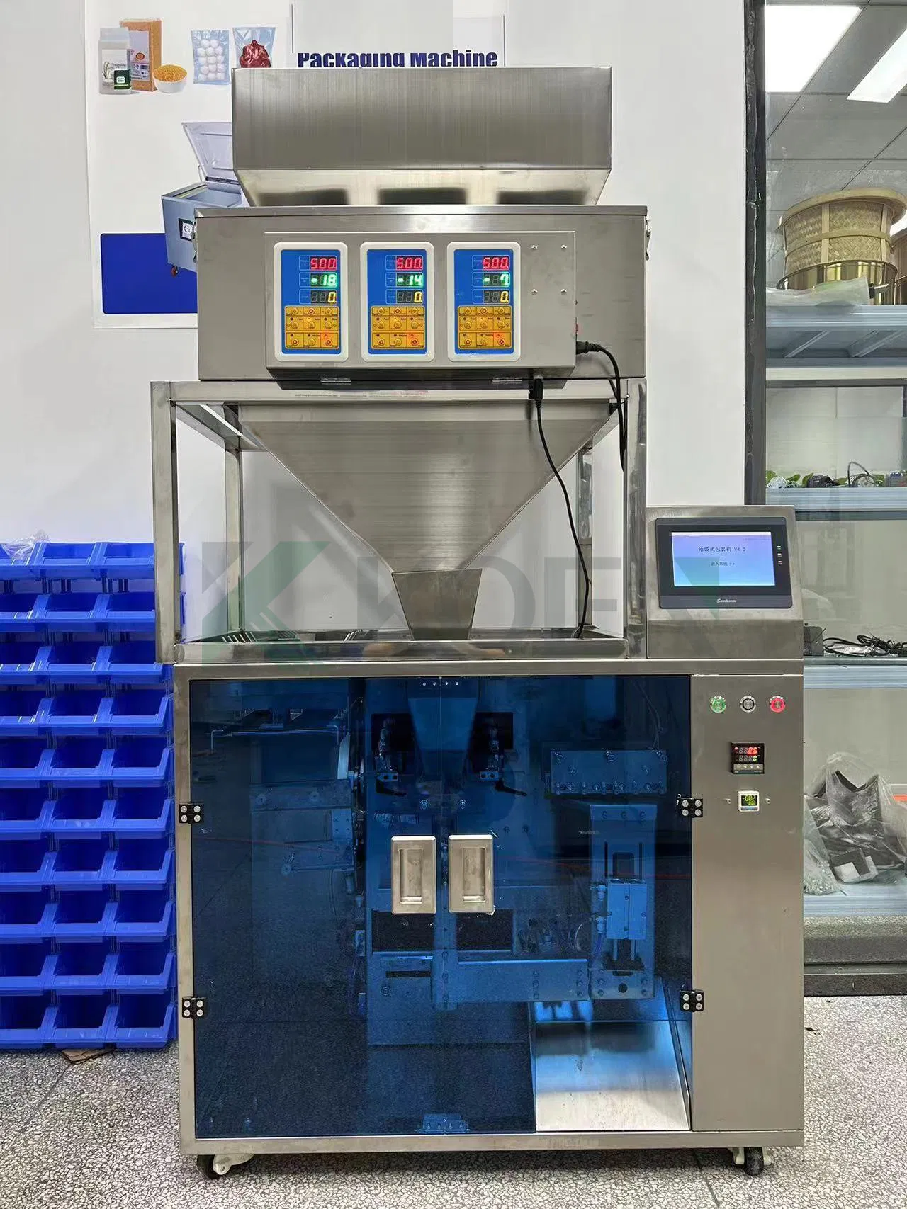 Pet Food Cat Litter Doypack Filling and Packaging Machine