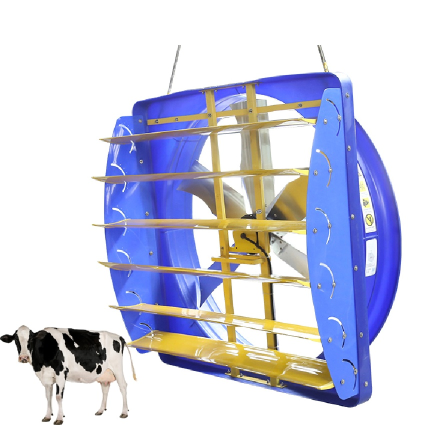 Smart IoT Integrated Square Circulation Fan with APP Control and Energy Saving Pm BLDC Motor Timely Delivery Rust-Free Housing Poultry Fan