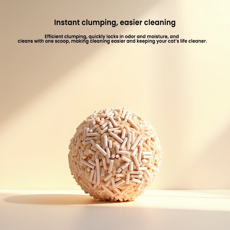 Pet Accessories Pet Products Dust Free Green Sustainable Biodegradable Natural Tofu Cat Litter