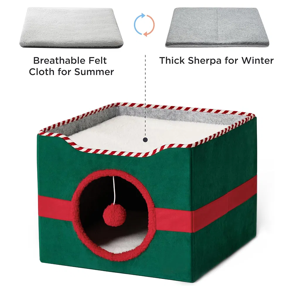 Customized Durable Indoor Multifunctional Cat House for Multi-Cat Families with Custom Colors