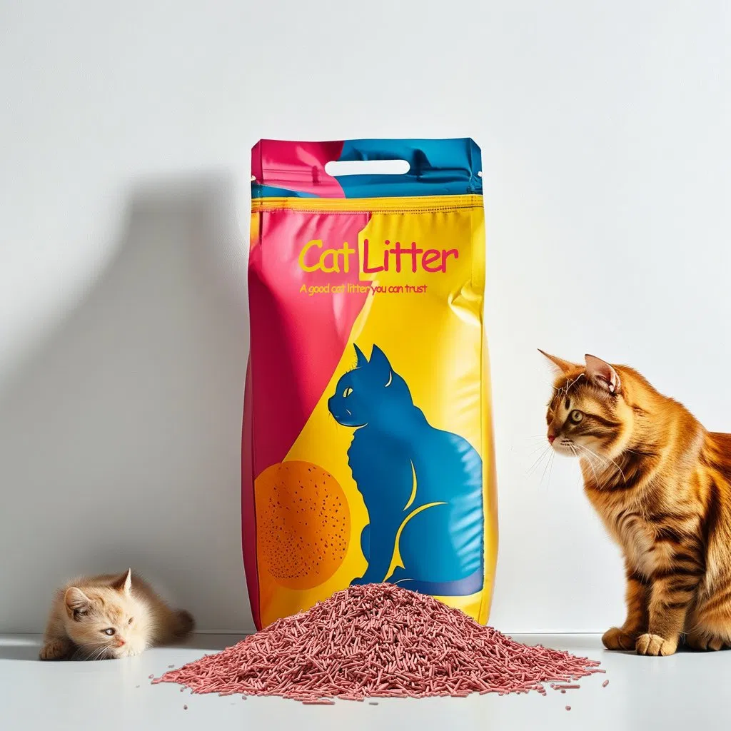 China Cat Litter Suppliers Health Monitoring and Plant-Based Cat Litter Production 100% Natural Custom Tofu Cat Litter
