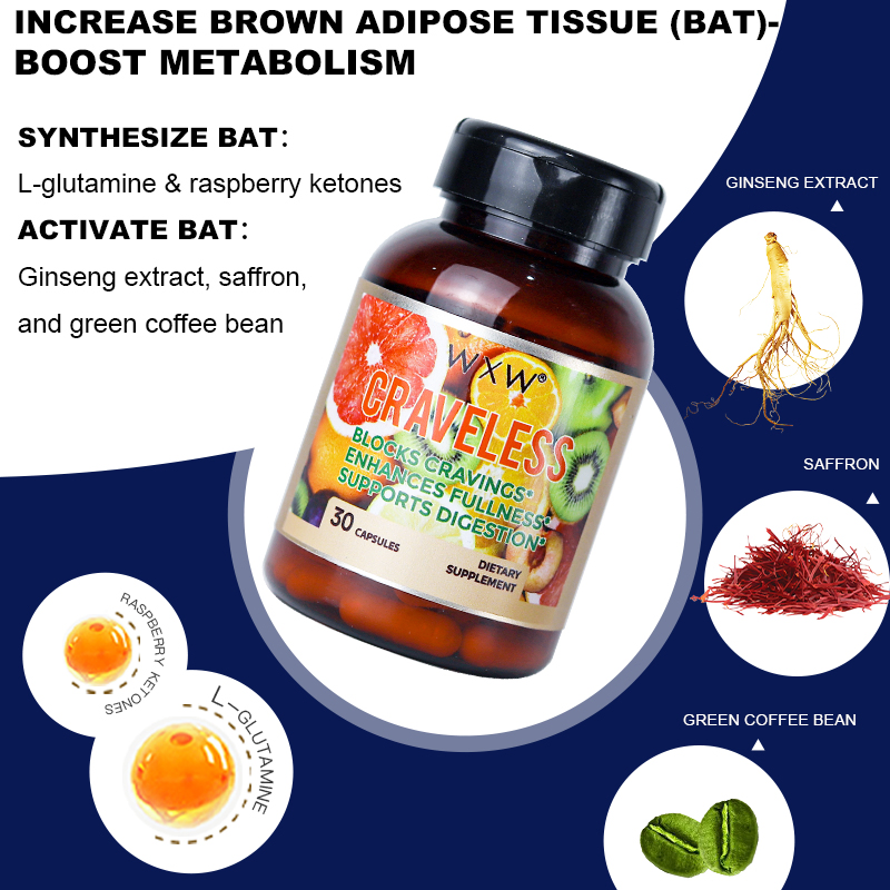 Wholesale Price Natural Appetite Suppressant Capsules for Healthy Weight Management