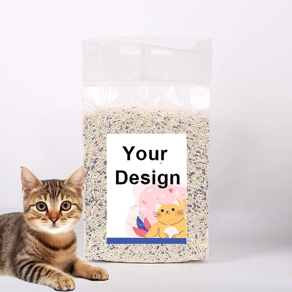 Ultra-Lightweight 5kg/Bag OEM Custom Tofu Mixed Cat Litter
