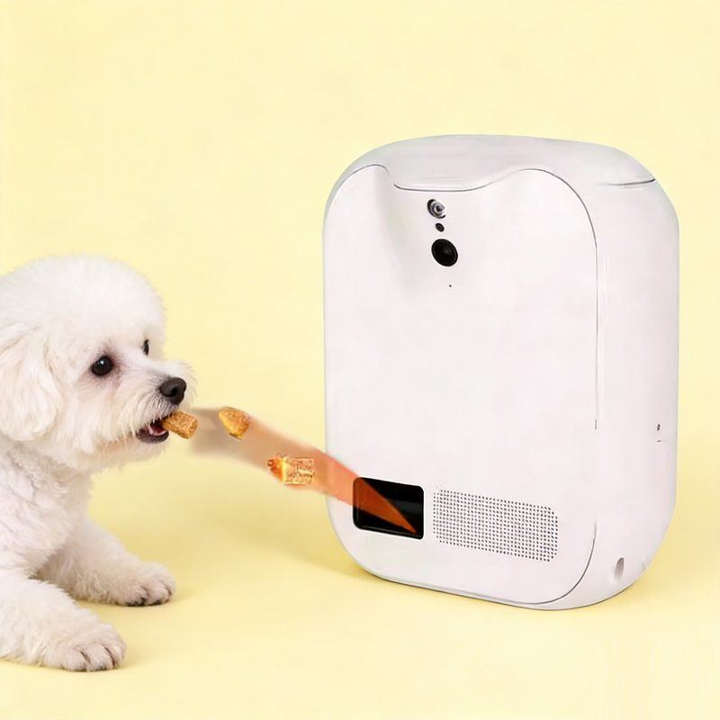 Automatic Feeder Video Intercom Cat Dog Smart Toy Pet Product