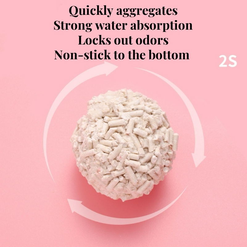 Pet Products Clumping Biodegradable Productos Para Mascotas Lightweight Tofu Cat Litter