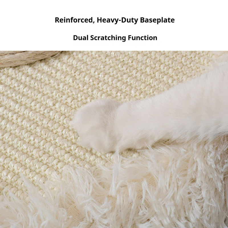 Luxury Cat Tree Tower Iron Petal Design Multi-Layered Cat Condo for Large Cats