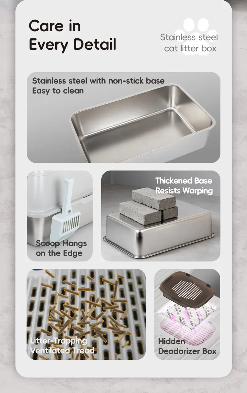 Cat Litter Box Detail 2