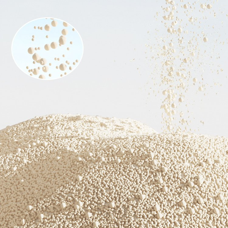 Flushable Cassava Cat Litter Super Absorbent Odor Eliminating 100% Natural Eco-Friendly Tapioca Cat Litter Plant-Based for Cats