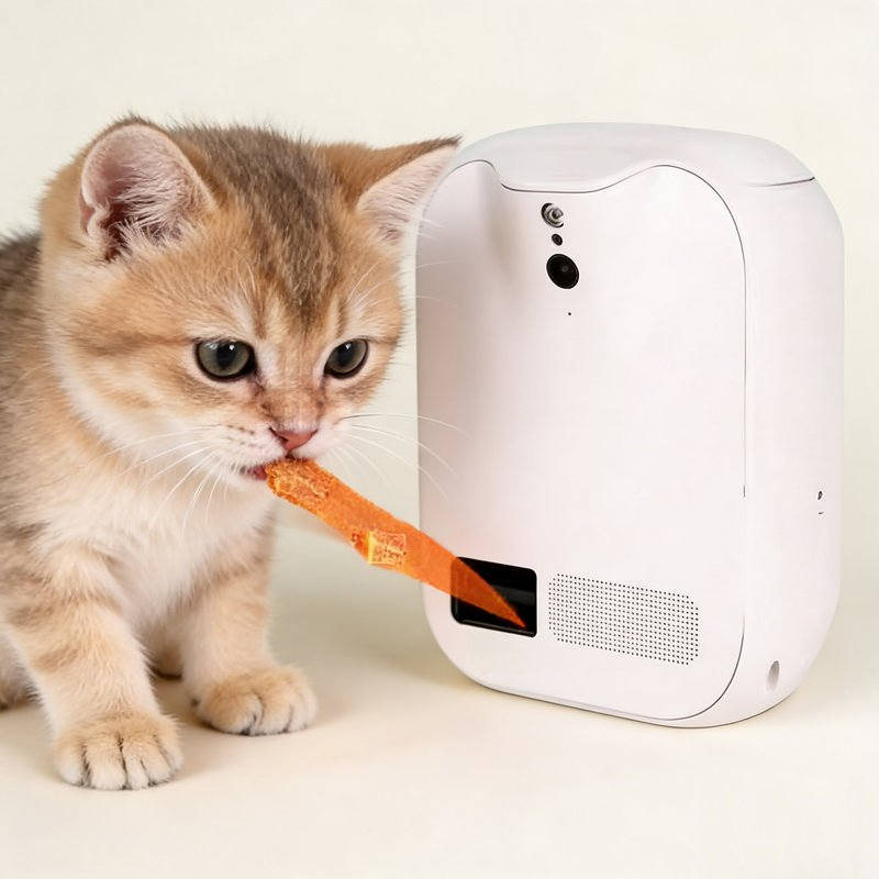 Pet Treat Dispenser Video Intercom Remote Control Pet Product
