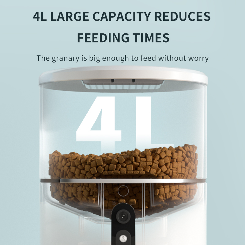 Intelligent Automatic Pet Feeder with Timed Quantitative Feeding